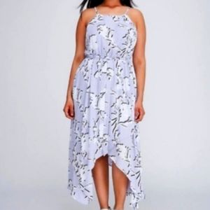 Lane Bryant Floral Halter Dress
